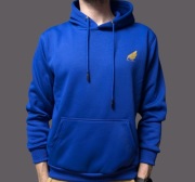 Bluza z kapturem INFINITY, niebieska roz S-XL