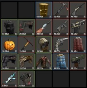 Przedmioty do gry "Rust"