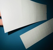 Naklejki biale literki na klawiature laptop przezroczyste transparetne UKR