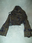 UBRANKO DLA LALKI - BLUZKA ROZPINANA Z PRL-u