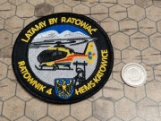 Naszywka Ratownik 4 LPR Hems Katowice Eurocopter EC135 rzep velcro