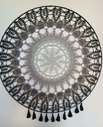 Szydełkowa mandala - łapacz snów - rękodzieło 