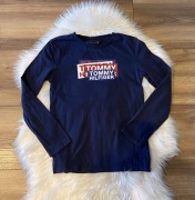 Granatowa bluzka longsleve Tommy Hilfiger XS