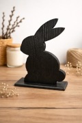 Królik drewniany YAQBASHEK CreatorS czarny 
