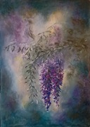Wisteria 50x70cm Akryl 