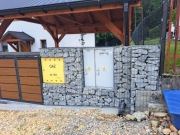 Gabiony, ogrodzenia, elewacje