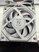 Lian Li UNI FAN TL LCD 120 RGB Reverse Blade (Biały)