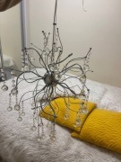 Niezwykła Efektowna lampa z mega kryształami