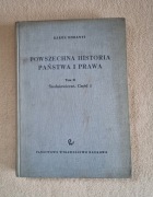 Karol Koranyi, Powszechna historia państwa i prawa. Tom II. Średniowiecze