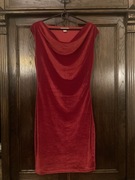 Sukienka wieczorowa, czerwona na Sylwestra, karnawał, imprezę.