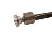 Ścisk stolarski 400 mm śruba trapezowa TR 30x6 - docisk, prasa, imadło