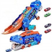 Dino truck dinozaur auto tor duże samochód  wielkanoc zajączek prezent 