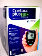 Glukometr Contour Plus ELITE  nowy, sterylny kpl BAYER