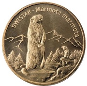 Moneta 2zł Świstak