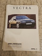 Opel Vectra prospekt archiwalny 