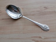 POSREBRZANA ŁYŻKA DO ZIEMNIAKÓW ŚRODEK STOŁU DANIA 