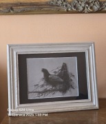 Grafika myśliwska Obraz GŁUSZEC. Format A4 Polowanie Łowy Gatunek chroniony