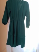 MEGABRAND sukienka koktajlowa glamour przed kolano rozmiar uniwersalny