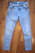 Spodnie Wrangler r. W28 jeansowe jasne bawełniane długie