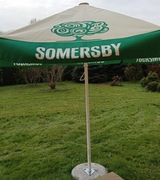 Parasol ogrodowy z nadrukiem