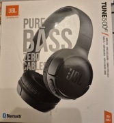 Sprzęt audio. Słuchawki bluethooth JBL Tune 500BT 
