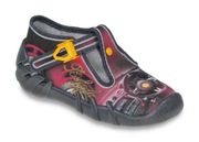 nowe BEFADO 22 kierownica kapcie buciki wsuwane tekstylne chłopięce 