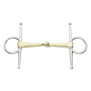 Wędzidło Kavalkade z wąsami pojedynczo łamane 125 mm