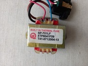 Transformator z radia z mostkiem prostowniczym