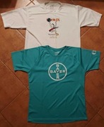 6 x T-shirt do biegania - Erima, Craft, Bayer, WESTERNBANK, Asklepios