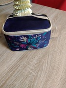 Kosmetyczka materiałowa, granatowa