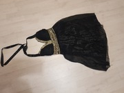 S strój disco lata 20 cekiny lata 80 estradowa nr 1743