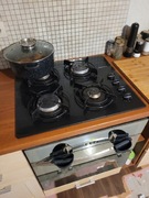 Piekarnik, płyta gazowa i pochłaniacz