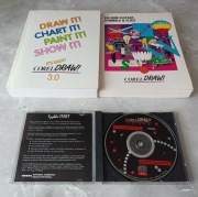 CorelDRAW w. 3.0 +książki + gratisy do testowania