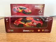 Ferrari 296 GT3 Shell BBURAGO zdalnie sterowany smartfonem Bluetooth 1:41