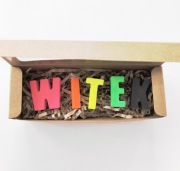 Personalizowane Kredki Świecowe z Wosku Pszczelego WITEK Wituś Eko Prezent 