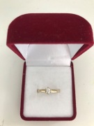 Pierścionek zaręczynowy brylant złoty