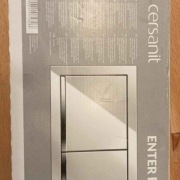 Nowy przycisk do geberitu CERSANIT chrom błyszcząc