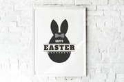 Plakat/obraz wielkanocny A4 "Happy Easter"