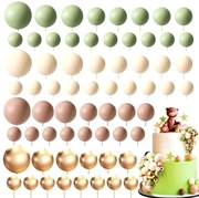 Topper piker na tort 12 szt boho