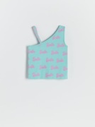 Reserved top asymetryczny Barbie r 152