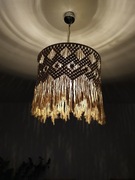 Makrama abażur,lampa wisząca