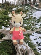 Żyrafa na szydełku