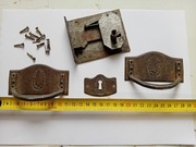 Okucia do szuflady, antyk