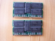 Pamięć 512MB sztuk 2       