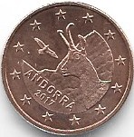 Andora 2 euro cent 2017