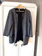 czarny damski kardigan sweter wdzianko 46 48XXXL czarne marynarka