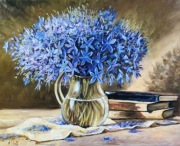 Obraz olejny Bukiet kwiatów 