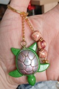 Brelok żółw z żywicy epoksydowej 