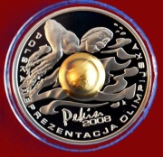 10 zł. Pekin 2008 zestaw 2 monet srebro