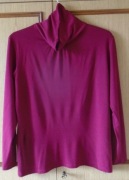 Golf damski TOP MODA, bordowy, rozm. XL